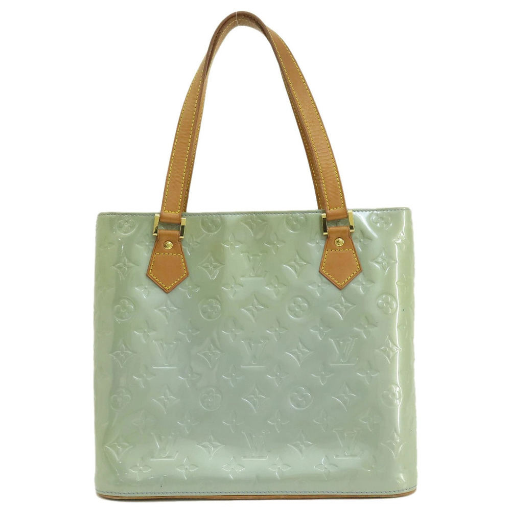 Louis Vuitton Vernis Tote Houston Leather Bag Black